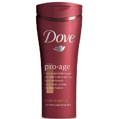 Dove Pro Age, Body Cream Oil (Kremowy balsam do ciała  z olejkiem) (stara wersja)