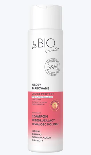 beBIO Baby Hair Complex, Naturalny szampon do włosów przedłużający trwałość koloru