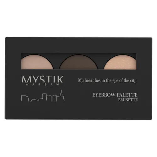Mystik Warsaw Paletka do stylizacji brwi z rozświetlaczem - 2