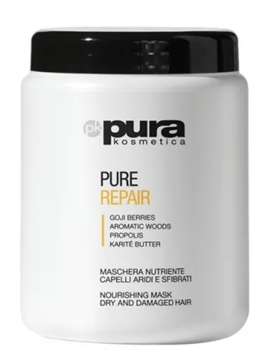 Pura Kosmetica Pure Repair, Nourishing Mask (Maska odżywcza do zniszczonych i suchych włosów)