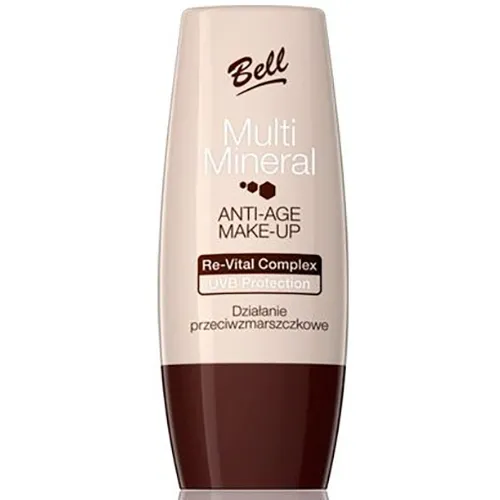 Bell Multi Mineral, Anti - Age Make Up (Multi Mineral, Antystarzeniowy fluid mineralny)