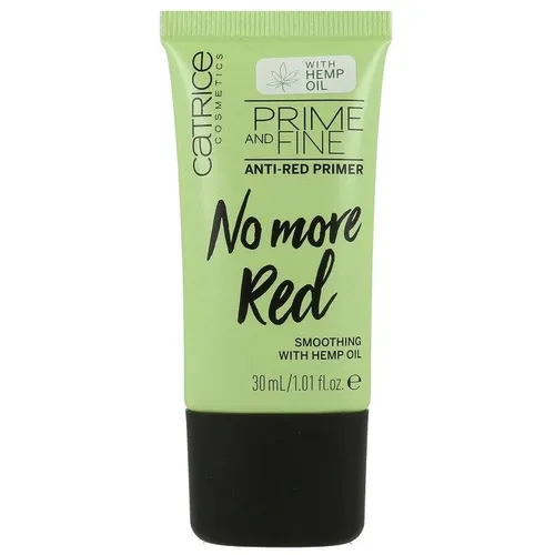 Catrice Prime & Fine, No More Red Smoothing Anti-Red Primer (Zielona baza pod makijaż)