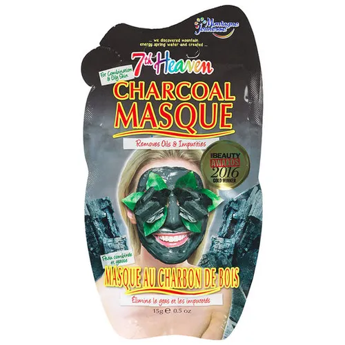 7th Heaven Charcoal Mud Masque (Maseczka oczyszczająca 2 w 1 z aktywnym węglem) - 2