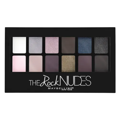 Maybelline New York The Rock Nudes Palette (Paleta 12 cieni)