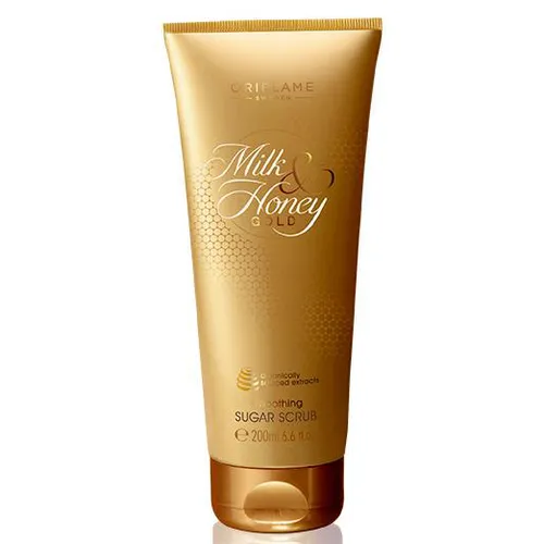 Oriflame Milk & Honey Gold, Smoothing Sugar Scrub (Wygładzający scrub do ciała)