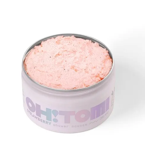 Oh!Tomi Dreams, Strawberry Shower Mousse (Pianka do mycia truskawkowa)