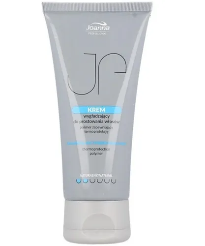 Joanna Professional, Krem wygładzający do prostowania włosów naturalny