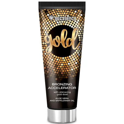 Soleo Professional Soleo Gold Bronzing Accelerator (Brązujący przyspieszacz opalania z drobinkami złota) - 1