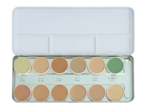 Kryolan Dermacolor, Paleta 12 Kamuflaży