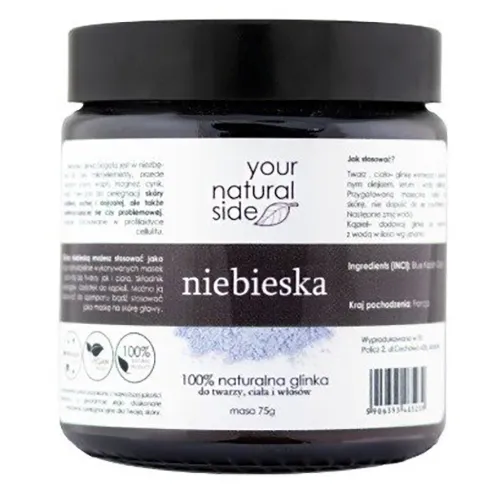Your Natural Side 100% Naturalna glinka niebieska kaolin - 1
