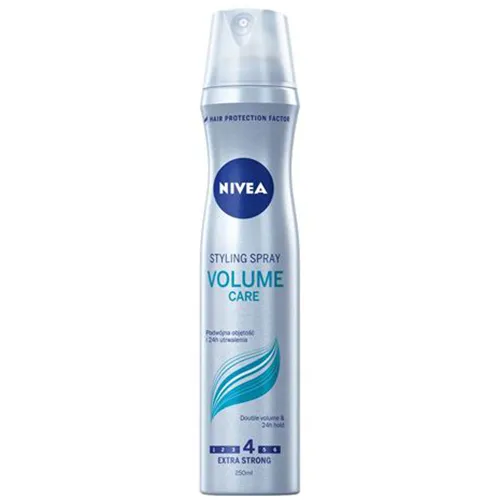 Nivea Volume Care, Lakier zwiększający objętość do włosów cienkich i pozbawionych objętości (extra strong 4)