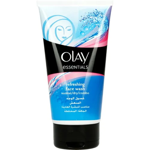 Olay Essentials, Refreshing Face Wash for Normal / Dry and Combo Skin (Żel oczyszczający do cery normalnej, suchej i mieszanej)