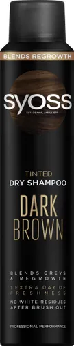 Syoss Tinted Dry Shampoo Dark Brown (Suchy szampon do włosów ciemnobrązowych)