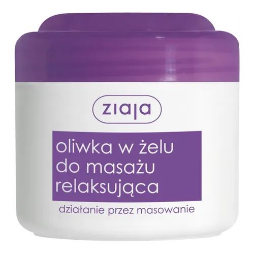 Ziaja Działanie Przez Masowanie, Oliwka w żelu do masażu relaksująca