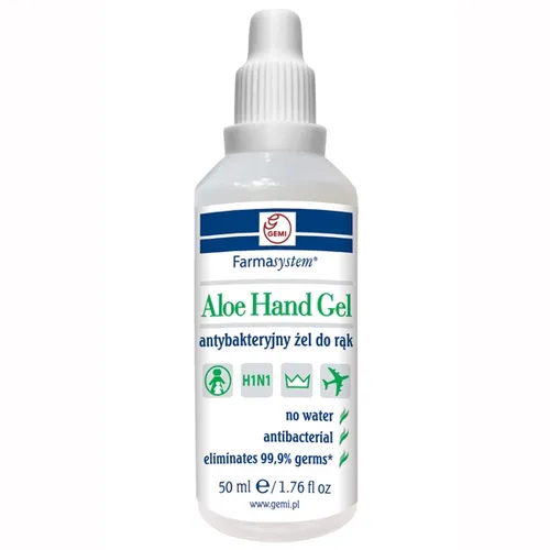 Gemi Farmasystem, Aloe Hand Gel (Antybakteryjny żel do rąk)