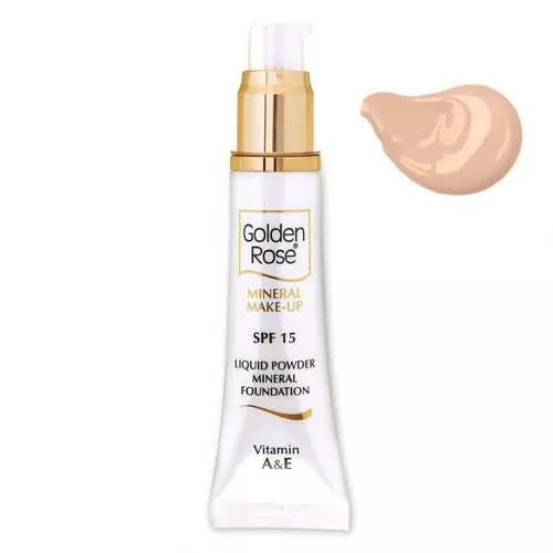 Golden Rose Liquid Powder Mineral  Foundation (Podkład mineralny w płynie)