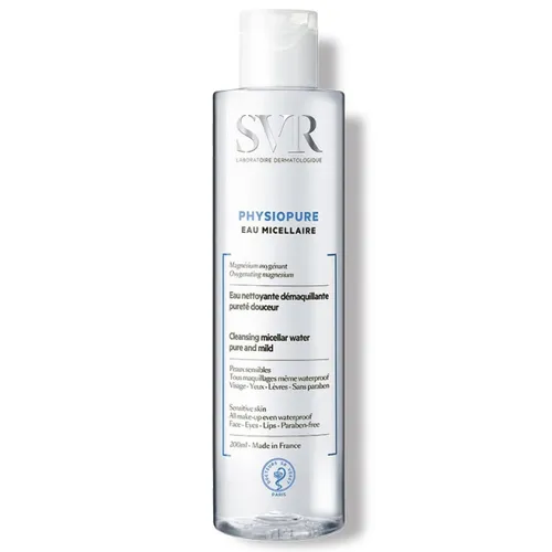 SVR Physiopure, Eau Micellaire [Cleansing Micellar Water] (Płyn micelarny do demakijażu twarzy i oczu)