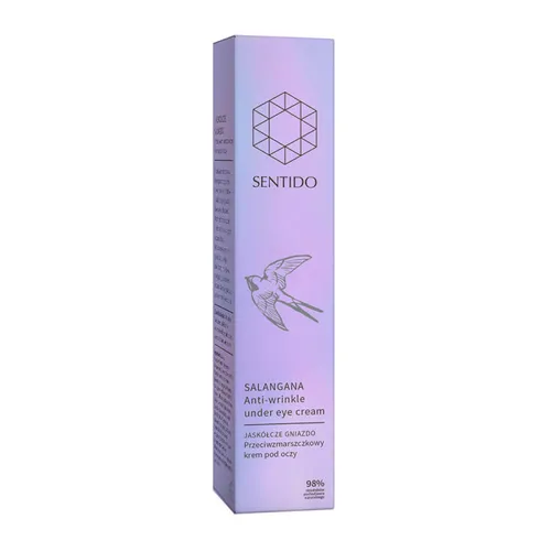 Sentido Salangana, Anti-wrinkle Under Eye Cream (Przeciwzmarszczkowy krem pod oczy `Jaskółcze gniazdo`)