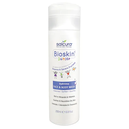 Salcura Bioskin Junior, Face and Body Wash (Żel do mycia twarzy i ciała)