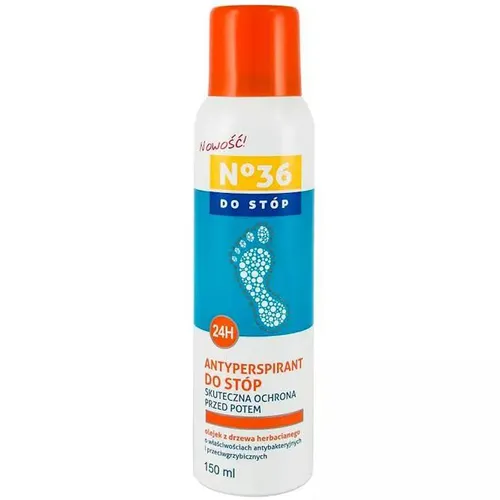 No 36 Skuteczna ochrona przed potem 24h, Antyperspirant do stóp