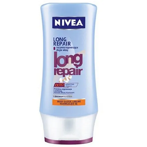 Nivea Long Repair, Odżywka regenerująca długie włosy (stara wersja)