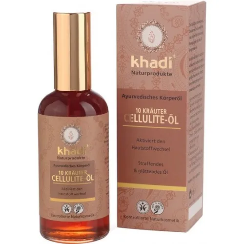 Khadi Antycellulitowy olejek z 10 ajurwedyjskich ziół - 1