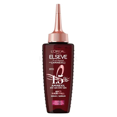L'Oreal Paris Elseve, Full Resist [Aminexil], 1,5% Aminexil Anti Hair-Fall Serum (Wzmacniające serum do słabych włosów ze skłonnością do wypadania)