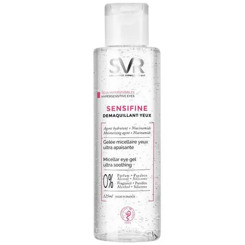 SVR Sensifine, Demaquillant Yeux [Micellar Eye Gel] (Kojący żel micelarny do demakijażu oczu)
