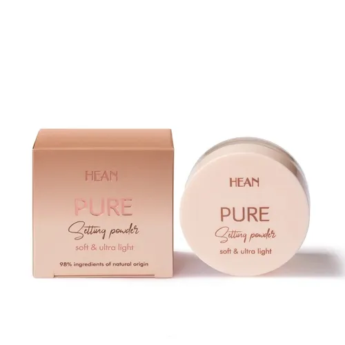 Hean Pure, Setting Powder, Soft & Ultra Light (Sypki puder do twarzy)