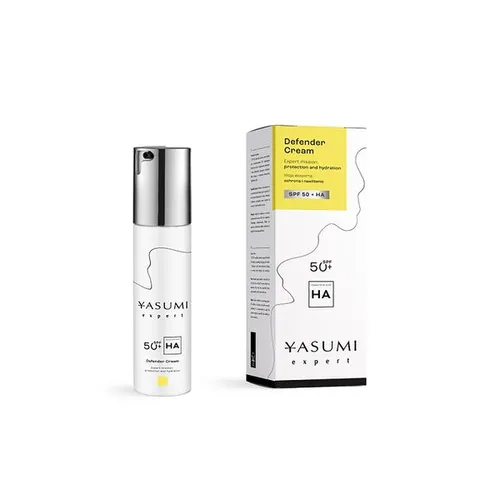 Yasumi Expert, Defender Cream SPF 50 + HA (Krem do twarzy z SPF 50)