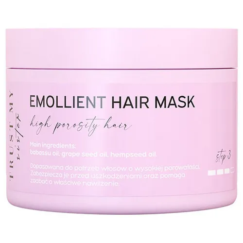 Trust My Sister High Porosity Hair, Emollient Hair Mask (Emolientowa maska do włosów wysokoporowatych)