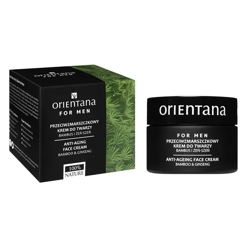 Orientana For Men, Przeciwzmarszczkowy krem do twarzy - 3