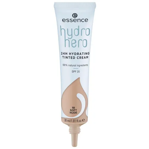 Essence Hydro Hero 24h Hydrating Tinted  Cream (Nawilżający krem BB)