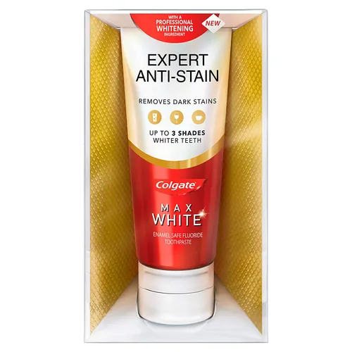 Colgate Colgate Max White Expert, Anti-Stain Toothpaste (Wybielająca pasta do zębów)