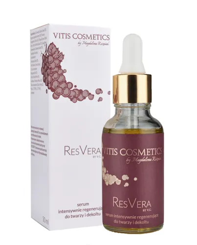 Vitis Cosmetics by Magdalena Różniak ResVera by V.C., Serum intensywnie regenerujące do twarzy i dekoltu - 2