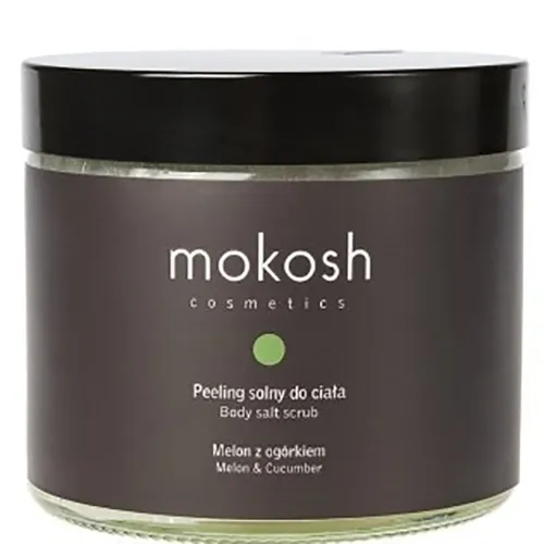 Mokosh Cosmetics Peeling solny do ciała `Melon z ogórkiem`