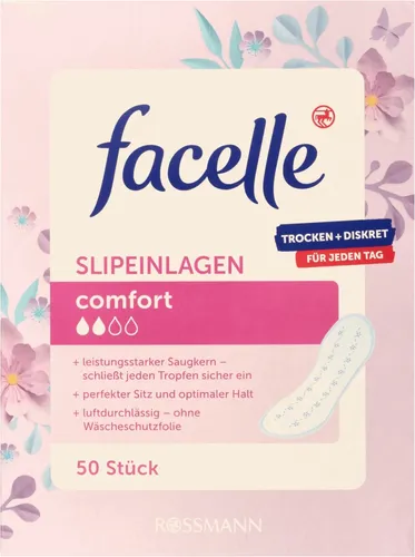 Facelle Slipeinlagen Normal [Comfort] (Wkładki higieniczne) - 1