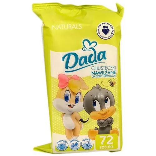 Dada Naturals, Chusteczki nawilżane dla dzieci i niemowląt (różne rodzaje) (stara wersja) - 1