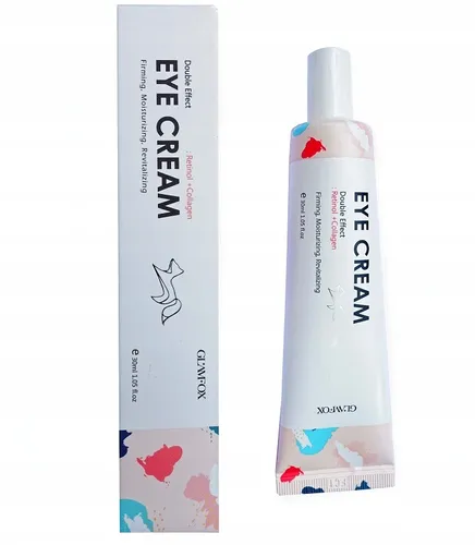 Glamfox Double Effect Eye Cream Retinol and Collagen (Krem pod oczy z retinolem i kolagenem)