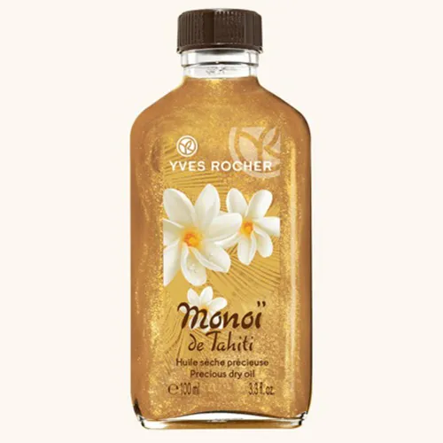 Yves Rocher Monoi de Tahiti, Huile Seche Precieuse (Rozświetlający olejek do ciała)