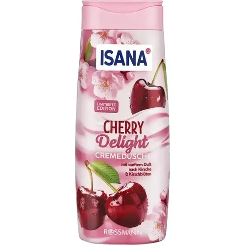 Isana Cherry Delight, Creamy Shower Gel (Kremowy żel pod prysznic)