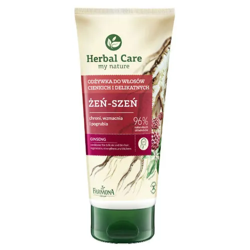 Herbal Care Odżywka do włosów cienkich i delikatnych 'Żeń-szeń'
