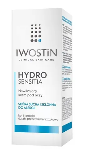 Iwostin Hydro Sensitia, Nawilżający krem pod oczy