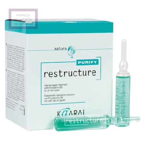 Kaaral Natura Purify, Restructuren Intense Repair Treatment (Ampułki do intensywnej regeneracji)
