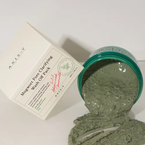 Axis-Y Mugwort Pore Clarifying Wash Off Pack (Oczyszczająca maska do twarzy z bylicą) - 2