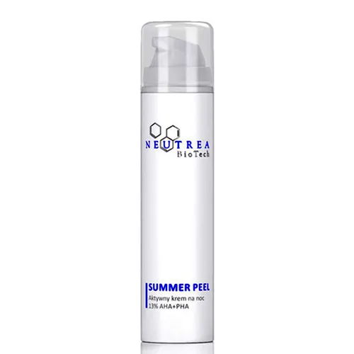 Neutrea Bio-Tech Summer Peel, Aktywny krem na noc 13% AHA+PHA - 2