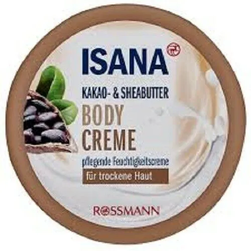 Isana Body Creme Sheabutter & Kakao (Krem do ciała z masłem shea i kakao) - 2