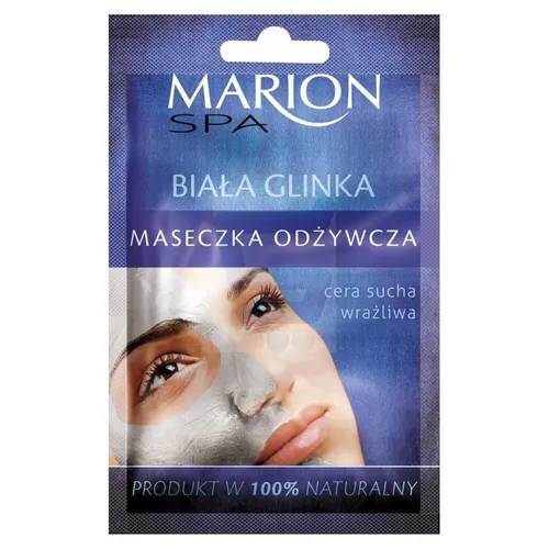Marion SPA, Maseczka odżywcza do cery suchej i wrażliwej z białą glinką - 2