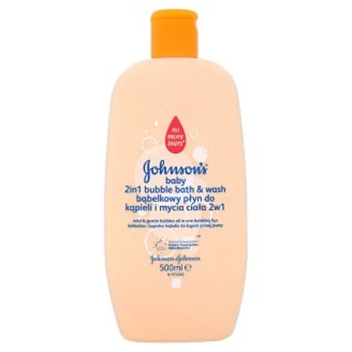 Johnson's Baby Bąbelkowy płyn do kąpieli i mycia ciała 2w1