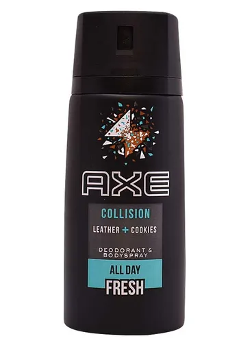 AXE Collision, Leather + Cookies Deodorant & Bodyspray (Dezodorant dla mężczyzn)